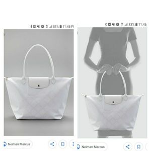 Longchamp LM metal large tote